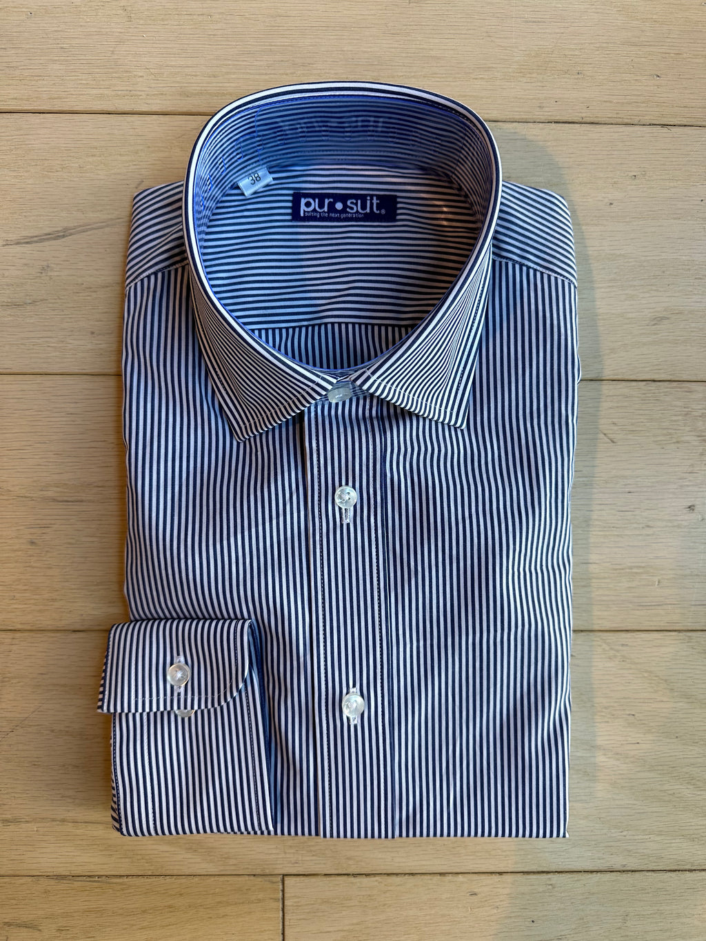 Navy Bengal Stripe MTM – Pursuit