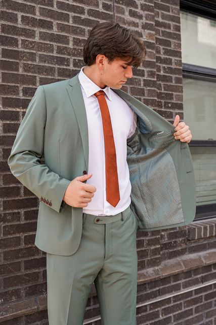 Sage Green Stretch Suit Coat Sage Green Stretch Suit Coat
