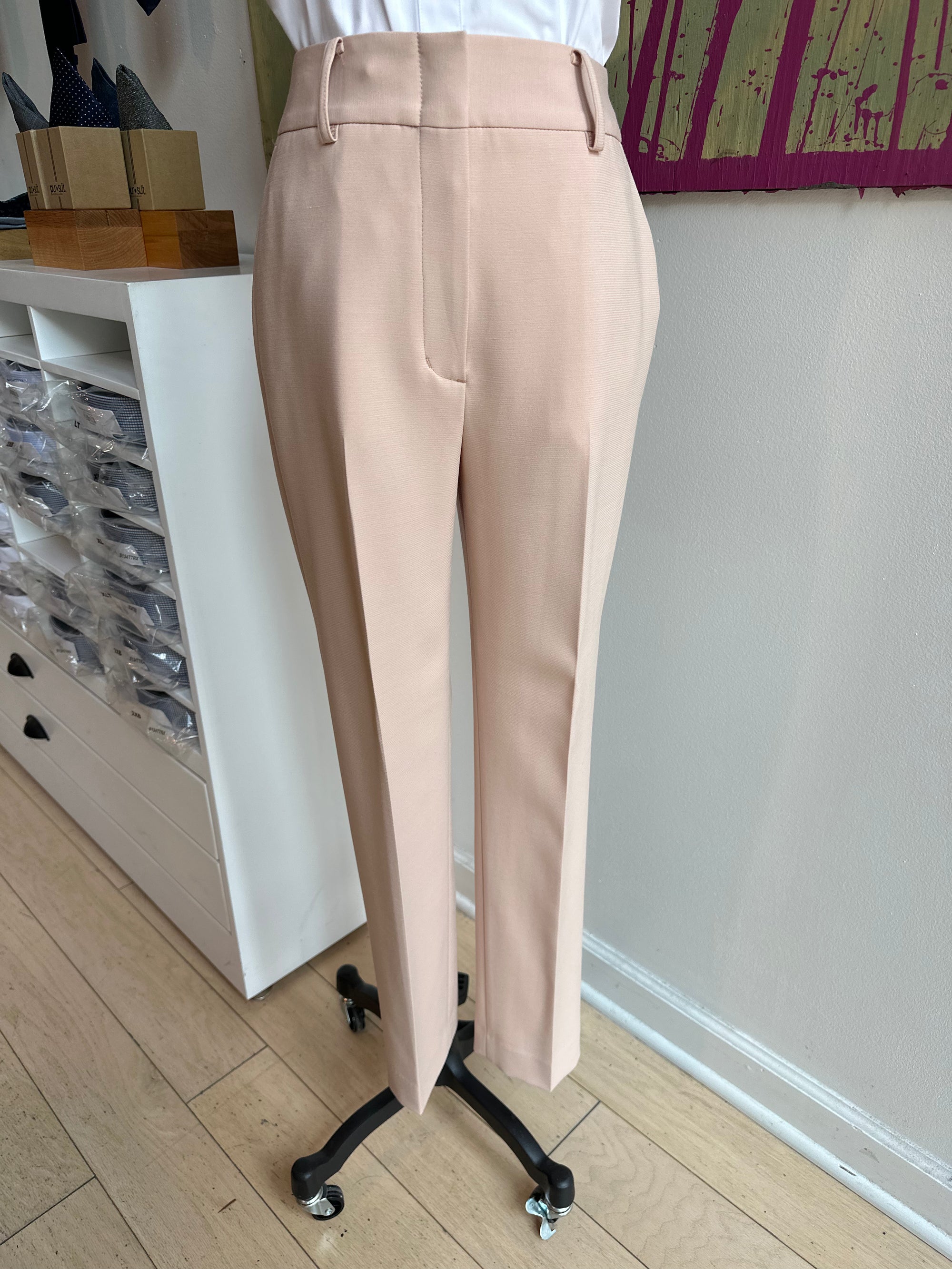 Jolie Blush Pink Feminine Cut Premium Suit Pants 4 Jolie Blush Pink Feminine Cut Premium Suit Pants 4