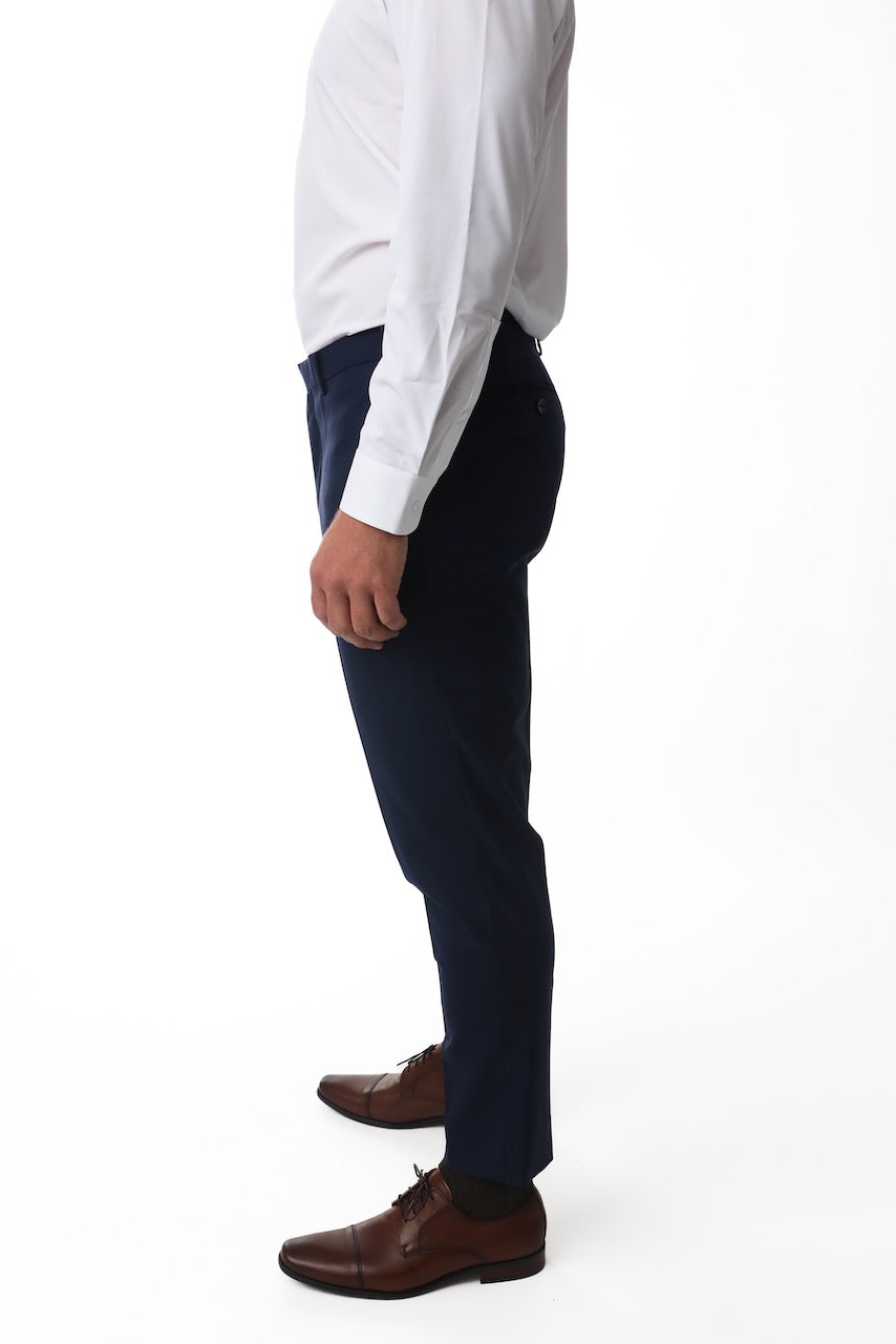 Navy Stretch Suit Pants 44 Navy Stretch Suit Pants 44